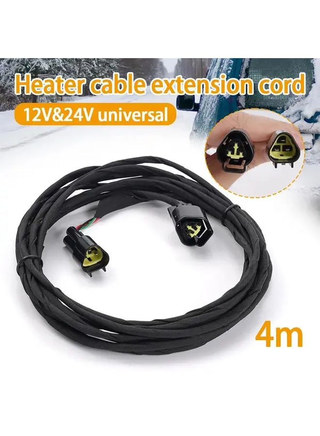 157.48inch 12V 24V Diesel Heater Extension Cable 5kw 2kw 8kw Adapter - Image 1