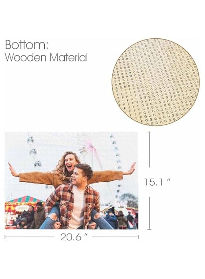 Puzzles s Day Gifts for Him Boyfriend Personalized Jigsaw Puzzles Picture Puzzles 300/500/1000 Pieces Custom Gifts Gifts for Birthday Wedding - Image 4