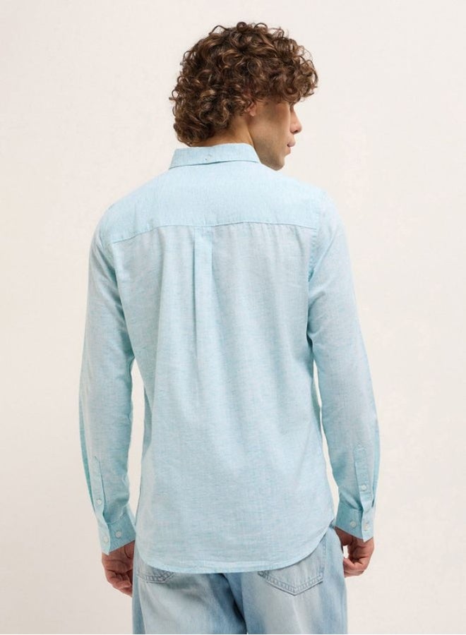 THE BEAR HOUSE Men's Shirt for Casual and Formal Wear | Classic Button-Down Style for Office, Daily Use, Travel, Events & All-Season Outfits | Versatile & Stylish Wardrobe Essential for Every Occasion - Image 3
