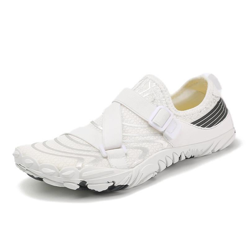 Outdoor Couples Tracing Shoes Womens Beach Shoes Breathable Non-slip Wading Shoes Mens Indoor Fitness Yoga Fitness sneaker 1008 white 