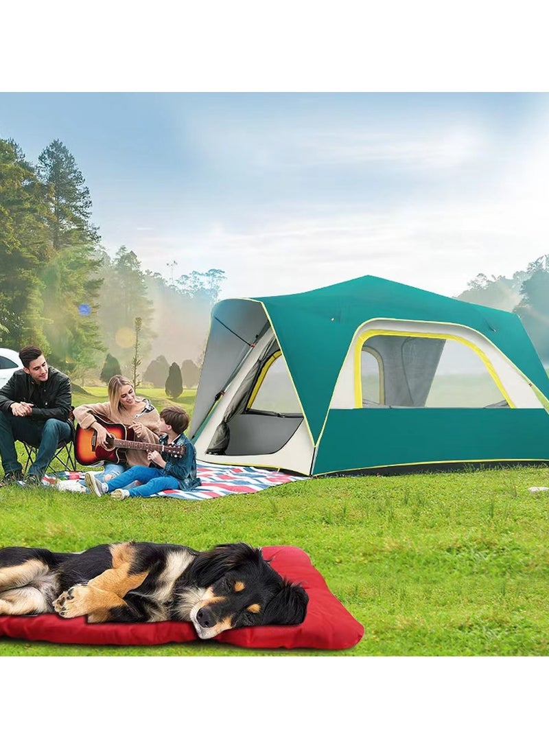 عام مستلزمات الحيوانات الأليفة: مقعد متنقل ماء مقاوم قابل للطي واللف للسير، وسادة لكلب، سرير لكلب، كوخ لكلب - Image 2