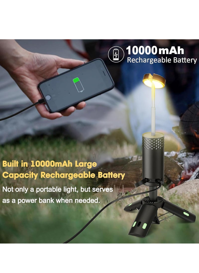 RATSAW Portable Camping Lantern 10000Mah Rechargeable Camping Light with Bright LED for Outdoor Emergency Outages Hiking  - Image 5