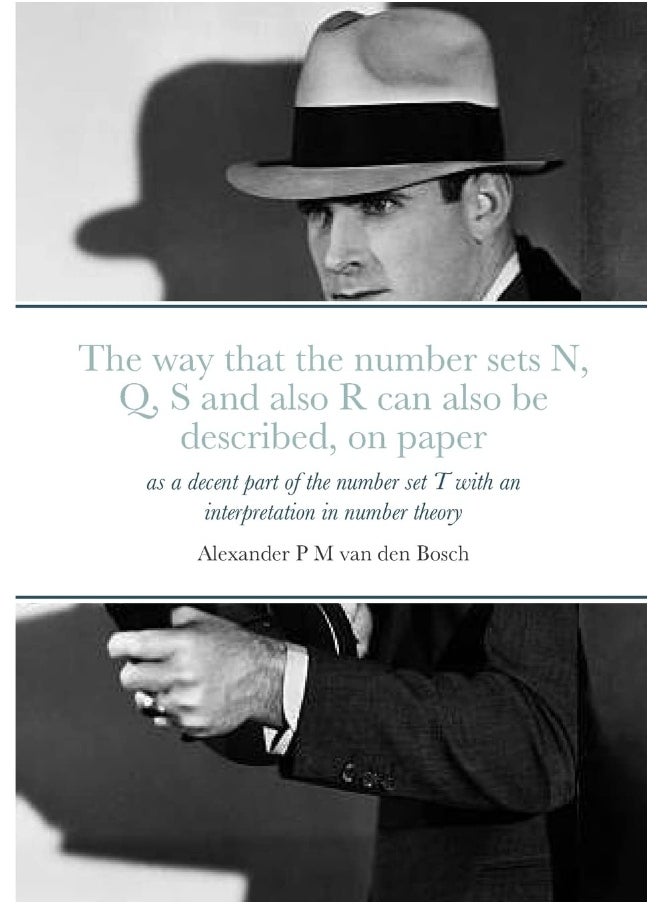 The way that the number sets N, Q, S and also R can also be described, on paper, as a decent part of the number set T with an interpretation in number theory  - Image 1