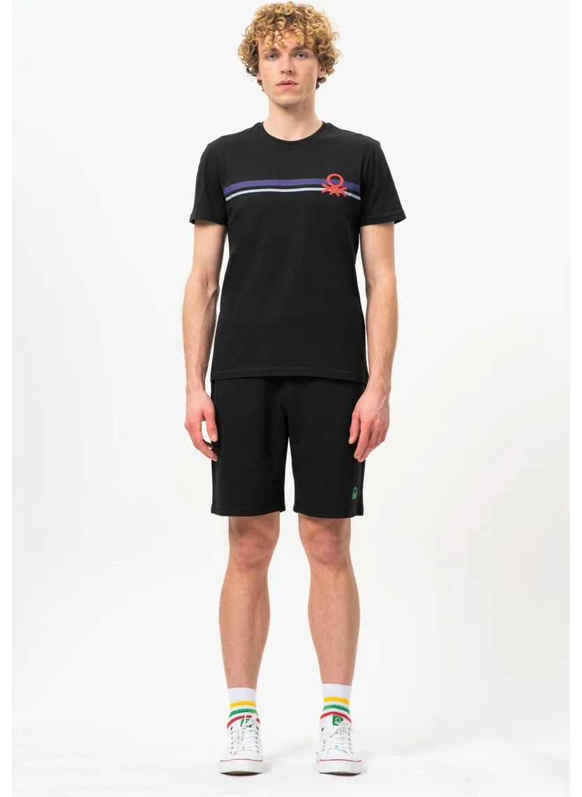 بينيتون BNT-M20478-23Y Men's T-Shirt