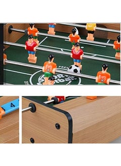 EASY FUTURE Foosball Table Mini Tabletop Game Soccer Tabletops Competition Games Sports Games Educational Wooden Foosball Table Toys  - Image 3