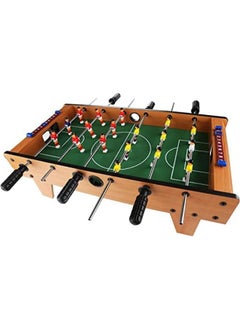 EASY FUTURE Foosball Table Mini Tabletop Game Soccer Tabletops Competition Games Sports Games Educational Wooden Foosball Table Toys  - Image 1