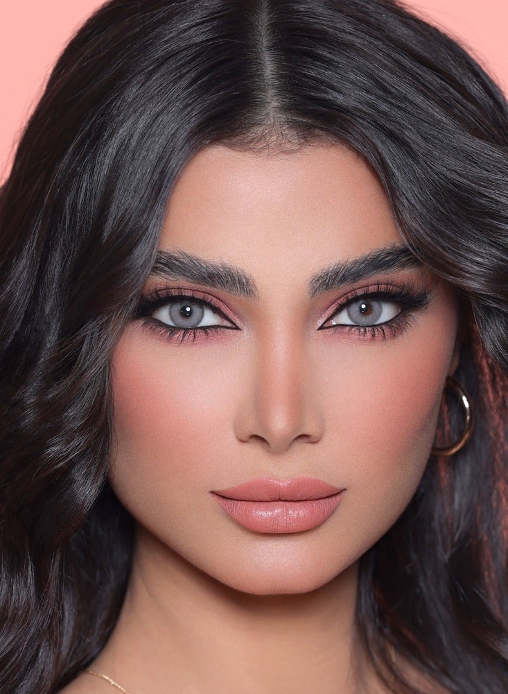 3D Colors 3D Color Contact Lenses - Monthly Dove Color - Pair in Box with Lens Case - Image 2