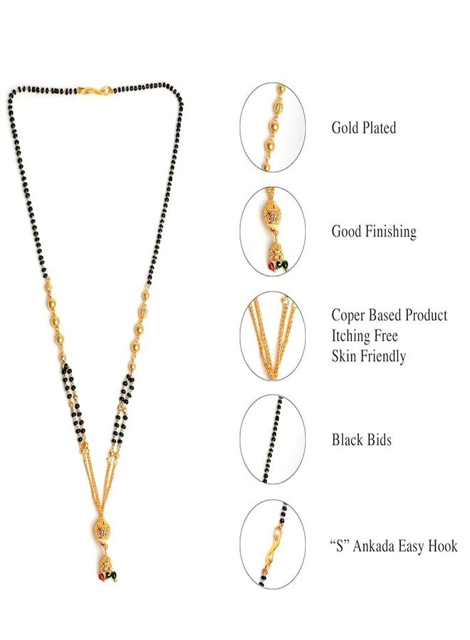 SHIJPIK Gold Plated Mangalsutra - Multi Design Available - Image 2