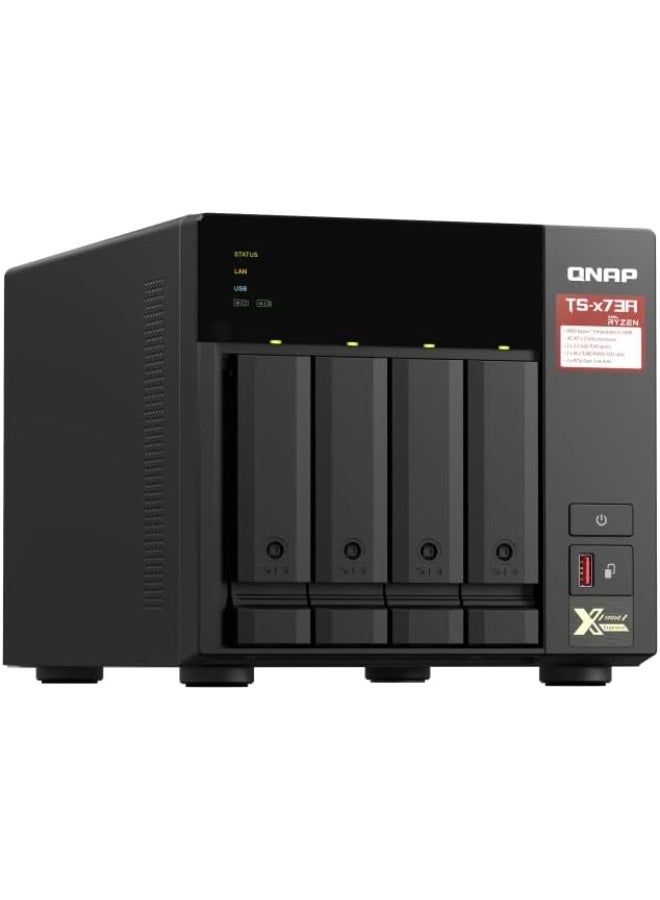 QNAP 4-Bay NAS with Quad-Core 2.2GHz Processor and Dual 2.5GbE, TS-473A-8G - Image 3