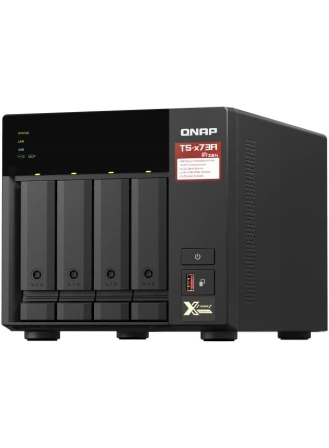 QNAP 4-Bay NAS with Quad-Core 2.2GHz Processor and Dual 2.5GbE, TS-473A-8G - Image 4