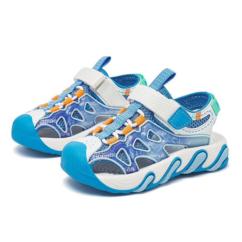 Hobibear Summer Children'S Sandals Beach Sneaker Joker Boys Baotou Girls Sandals - Image 1