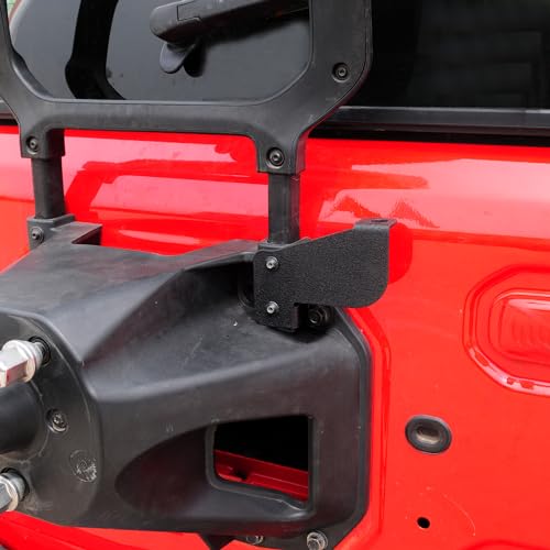 ZORASEN CB Antenna Mount Bracket Flag Holder Fit for Jeep Wrangler JL 2018 2019 2020 2021 2022 2023 2024 - Image 3