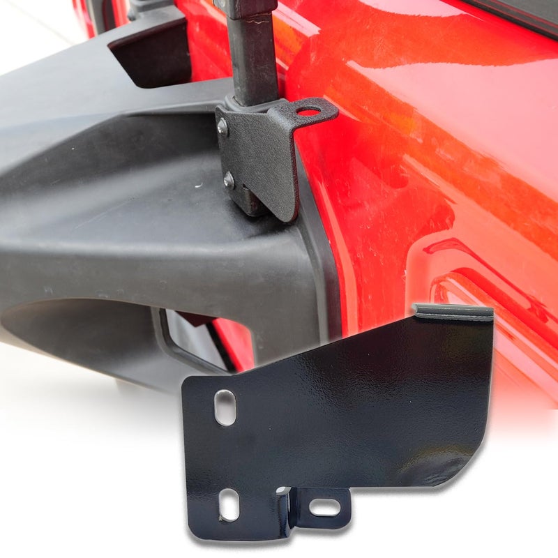 ZORASEN CB Antenna Mount Bracket Flag Holder Fit for Jeep Wrangler JL 2018 2019 2020 2021 2022 2023 2024 - Image 2