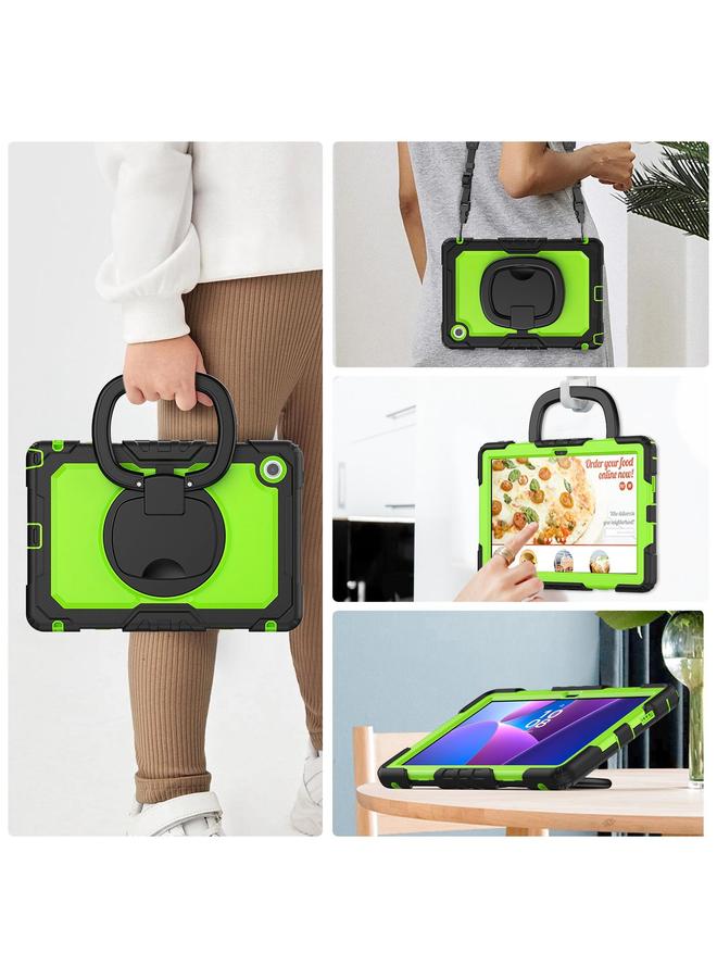 اس-توب جراب لجهاز Lenovo Tab 10.1 TB-311XU/FU D من السيليكون الهجين للكمبيوتر اللوحي مع حامل مقبض - Image 5