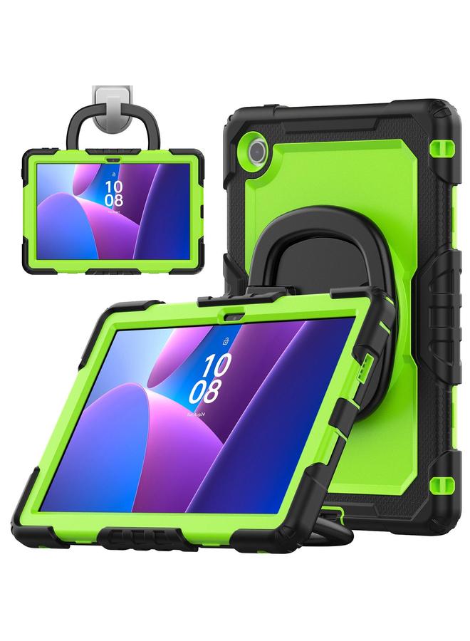 اس-توب جراب لجهاز Lenovo Tab 10.1 TB-311XU/FU D من السيليكون الهجين للكمبيوتر اللوحي مع حامل مقبض - Image 1