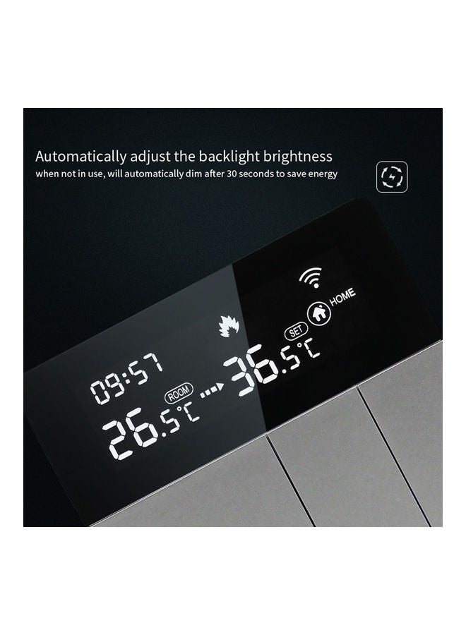 NIBEMINENT Intelligent Temperature Controller Thermostat Grey/Black - Image 5