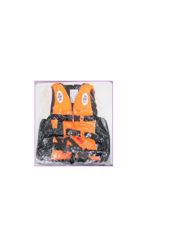 Generic Swim Jacket Adult [L] 2-Belt  High Visibility Reflecting Tape Swim Vest For Water Safety - Image 3