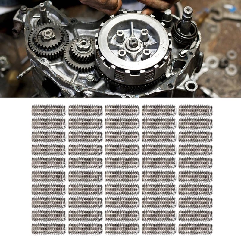 M3x8 Stainless Steel Grub Screw Assortment Kit 50PCS A2 70 For Mechanical Fastening Car Repair - Image 5