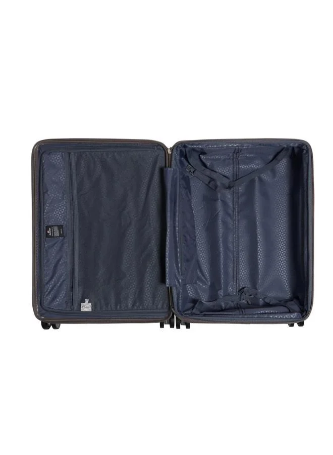 إيكولاك Sense 67cm Hardcase Expandable 4 Double Wheel Check-In Luggage Trolley Metallic Brown - CHT0023S -24 Metallic Brown