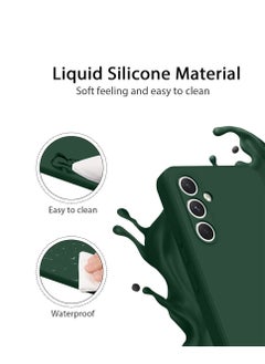 Stylish TPU Silicone Back Cover Case for Samsung Galaxy A35 – Slim Fit Design, Smooth and Soft – Dark Green - pzsku/Z6BAD5A277C721FD7D916Z/45/_/1715783008/08cf8104-121f-443b-aa3c-386e677674c4