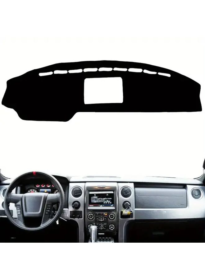 Custom Dashboard Cover For Ford F150 Left Hand Drive 2009 2014 Dash Mat Carpet Rug - Image 1