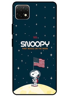 Protective Case Cover For Huawei Enjoy 20 5G Snoopy First Beagle On The Moon Multicolor