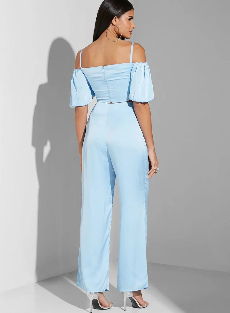 Namshi x Tamara Jamal Twist Front Pant Set
