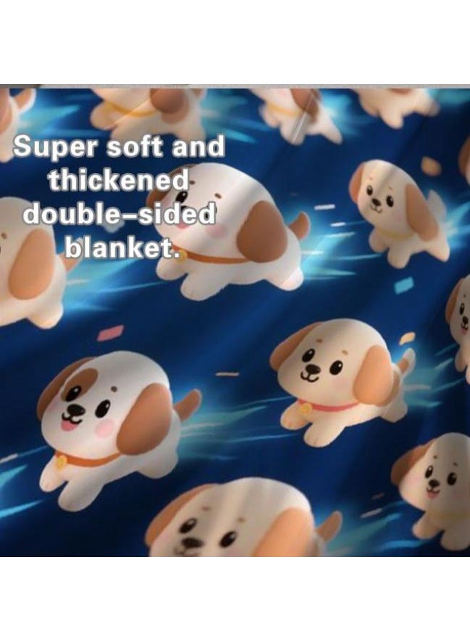 general Children's or student cartoon flannel thin blanket (warm and comfortable, suitable for sleep, games) 100cm*150cm - Image 5