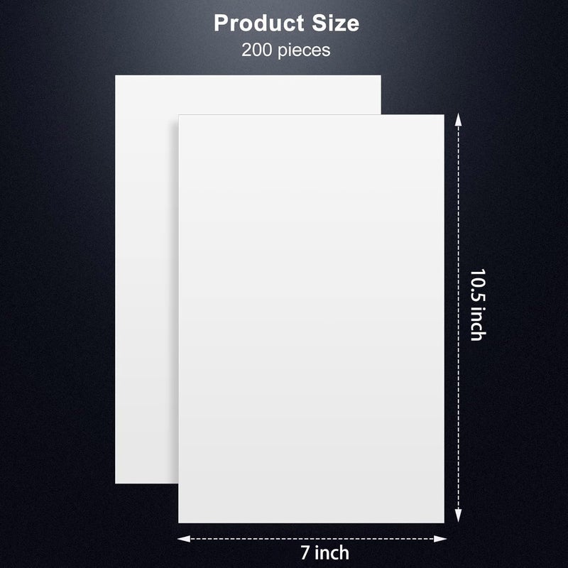 KKU 200ct Current Comic Book Boards, 29 pt Acid Free Comic Book Backing Boards for Comic Book Storage, Thick and Durable Clear Morden Comic Boards White - Image 3