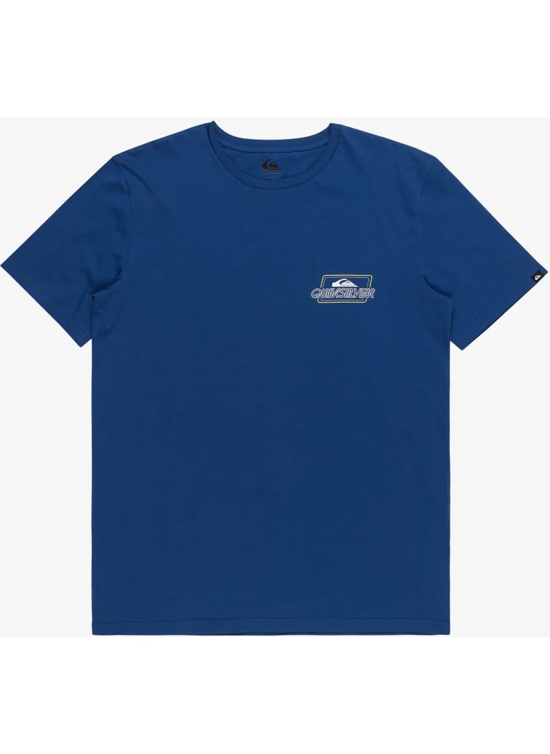 QUIKSILVER Line By Line Men's Blue Tshirt EQYZT07668-12227