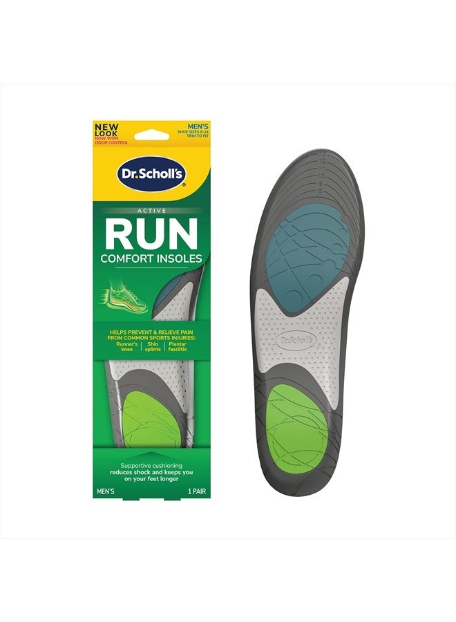 Dr. Scholl's ® Run Active Comfort Insoles,Men's, 1 Pair, Trim to Fit Inserts  - Image 1