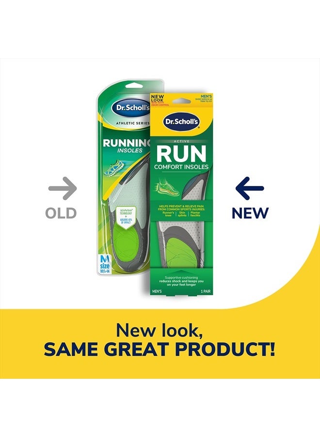 Dr. Scholl's ® Run Active Comfort Insoles,Men's, 1 Pair, Trim to Fit Inserts  - Image 2