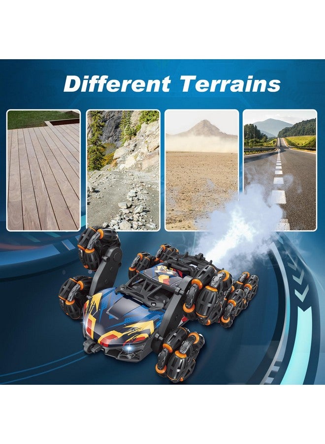 NEXBOX Cool 8 Wheels Hand Controlled Rc Stunt Car Toys, Gesture Sensing Remote Control Cars For Boys Age 6 7 8-12 13 14 Year Old, Birthday Gifts Ideas For Kids - Image 5