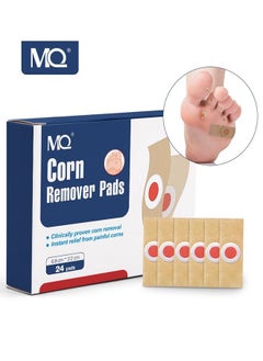 24 Pcs Foot Corn Removal Plaster,Natural Ingredients,Foot Care Expert,Calluses Plantar Treatment,Relief Pain From Calluses, Corns, Blisters, Heel Frictions