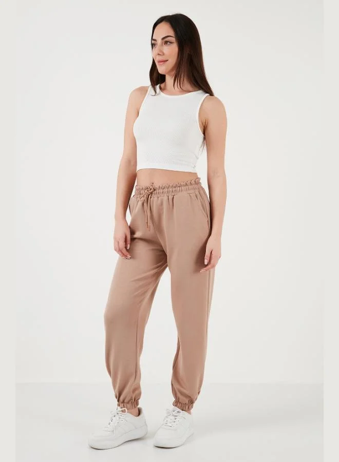 ليلا ليلا بنطلون رياضي نسائي بقصة عادية بجيوب