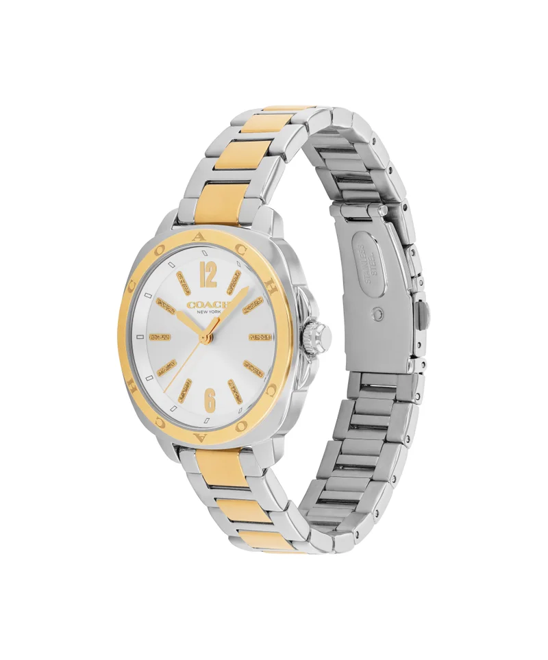 COACH Analog Steel Strap Watch