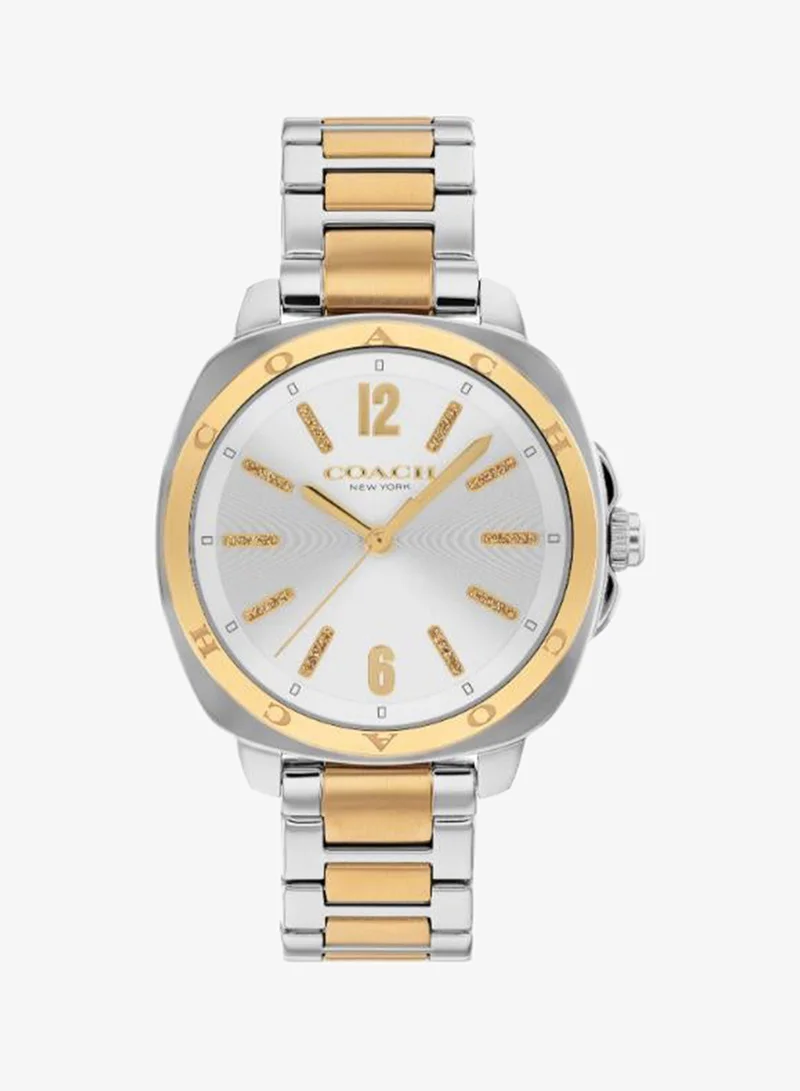 Coach Kitt Collection Multifunction Watch For Women With Two-Tone Stainless Steel Bracelet - 14504544