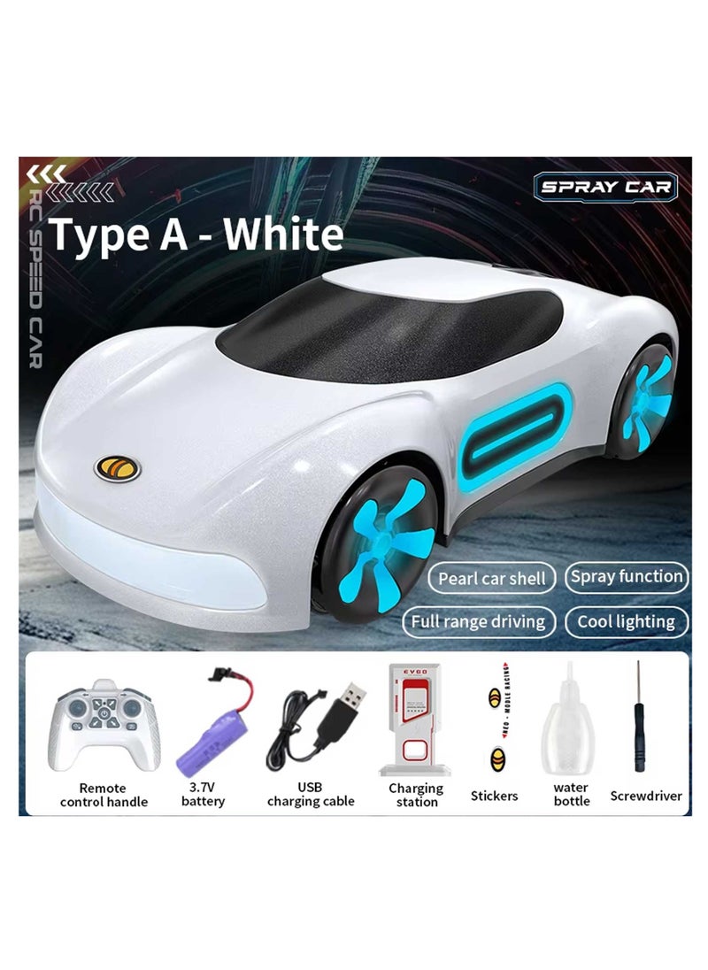 Toyland Toyland Remote Control Car, Futuristic Design Drift RC Stunt Car with Cool Lights Spray & Sound, 2.4GHz RC Cars Toy for Kids, Birthday Gifts for Boys Girls  - Image 2