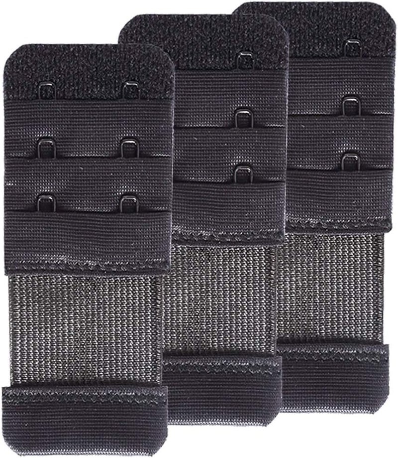 SAMGU Store Women's Bra Extenders 2 Hook / 3 Hook / 4 Hook / 5 Hook / 6 Hook, Soft Stretchy Back Bra Extension Strap - Image 1