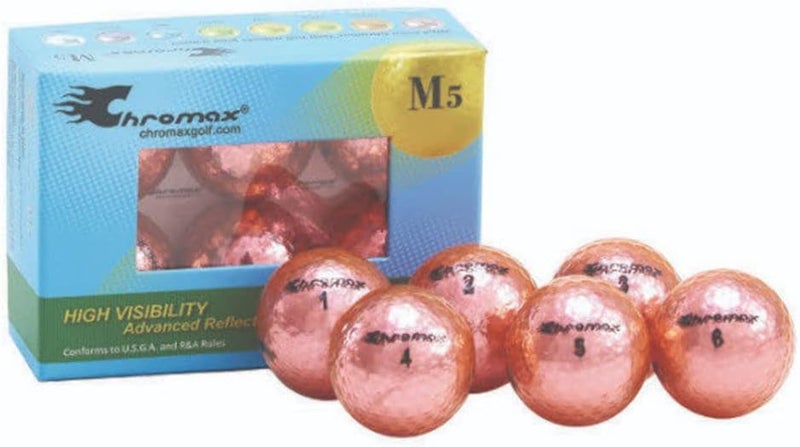 Chromax كرات جولف ملونة معدنية M5 (عبوة من 6) - Image 1