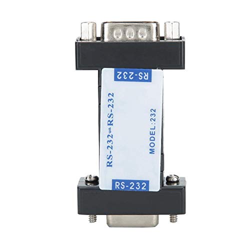 Tangxi RS232 to 232 Converter Optical Isolator 2500V Continuous / 7500V Pulse PhotoElectric Optical Isolator 0-57600BPS DB9 Connector for EIA/TIA RS232 and CCITT V.24 Standards - Image 1