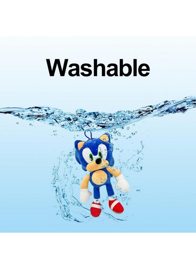 AVSHUB AVSHUB Blue Sonic Plush Toy Super Soft and Huggable Stuffed Animal Sonic The Hedgehog Plushie for Kids Boys & Girls (Blue)  - Image 3