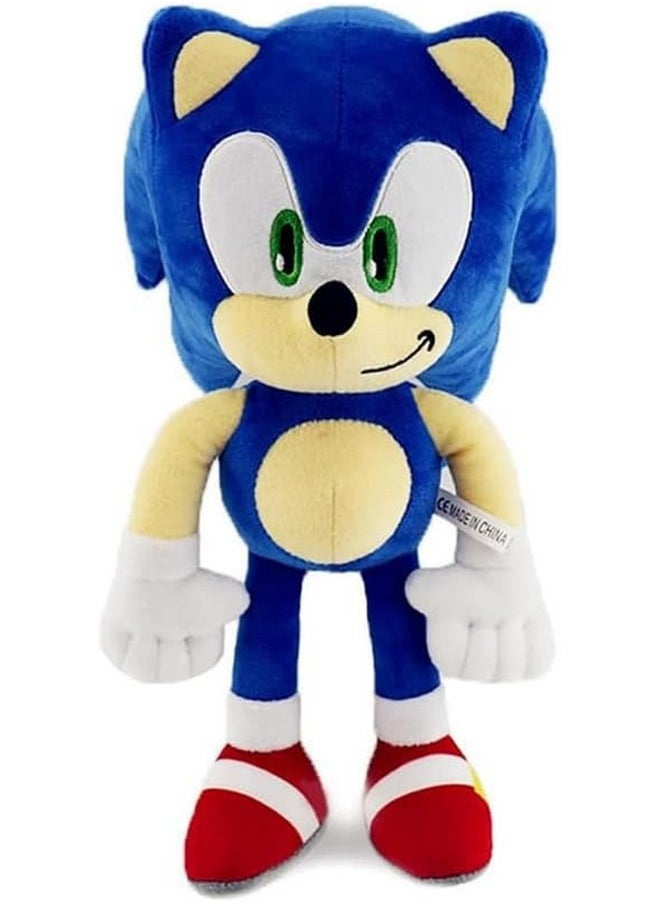 AVSHUB AVSHUB Blue Sonic Plush Toy Super Soft and Huggable Stuffed Animal Sonic The Hedgehog Plushie for Kids Boys & Girls (Blue)  - Image 1
