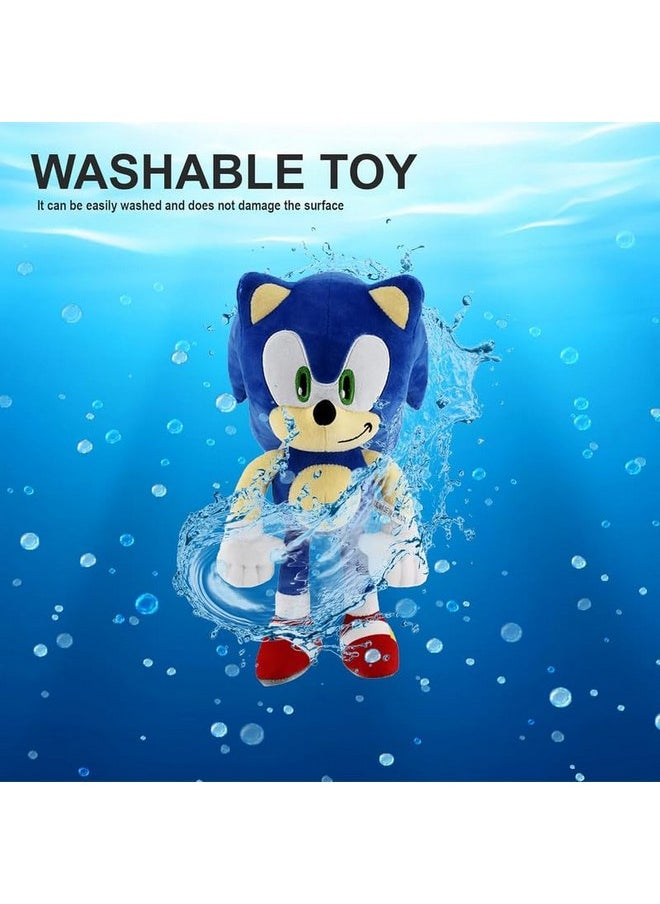 AVSHUB AVSHUB Blue Sonic Plush Toy Super Soft and Huggable Stuffed Animal Sonic The Hedgehog Plushie for Kids Boys & Girls (Blue)  - Image 5