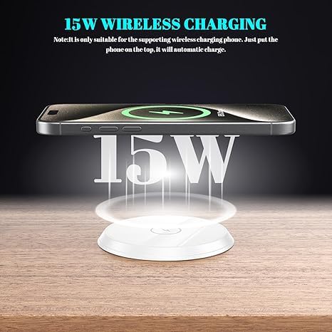 Audiovan Vertical Pop Up socket Pneumatic Electrical Countertop, 3* Power+ USB type A+C charge+ 18 watt Fast Wireless phone charge Kitchen Counter Conference Desk (AVT-VMP24) (BLACK) - Image 4