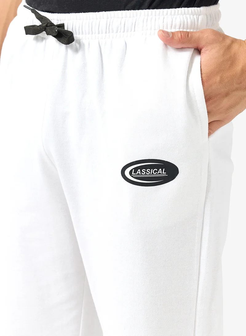 Seventy Five Graphic Design Oversized Joggers