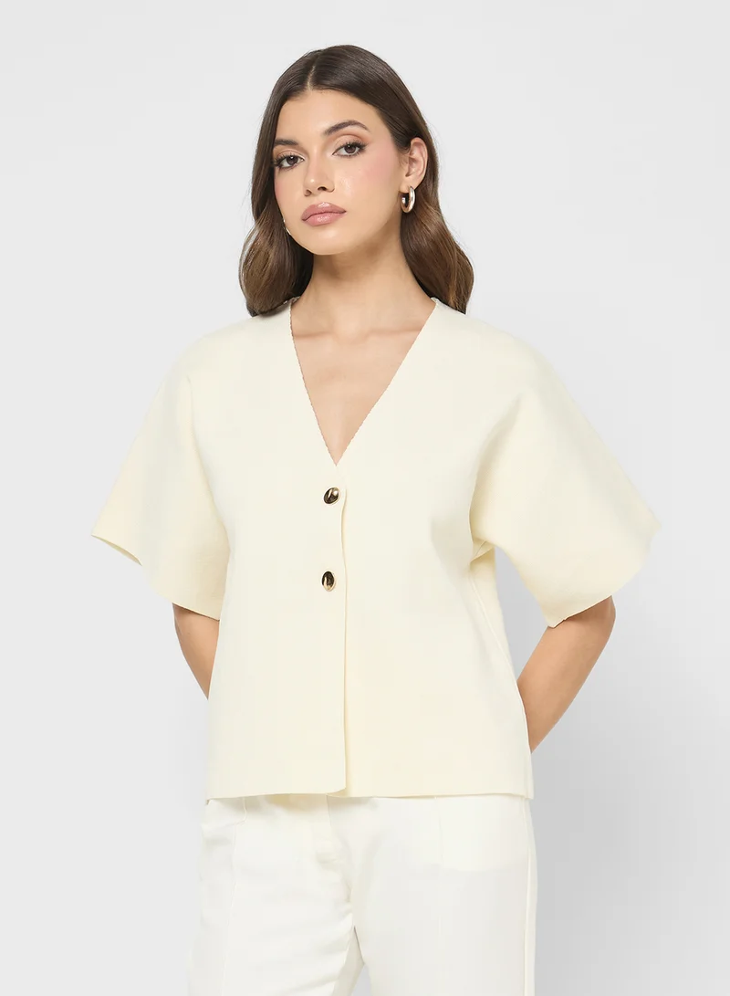 ايلا Button Down Sweater Vest