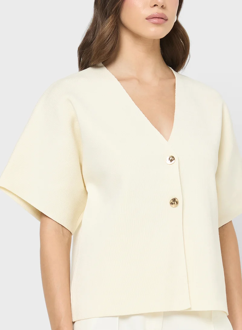 ELLA Button Down Sweater Vest