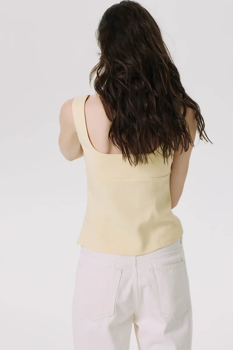 H&M Tapered-waist vest top