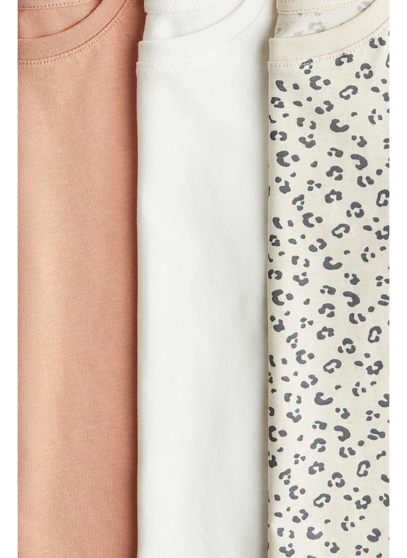 H&M 3-pack cotton tops